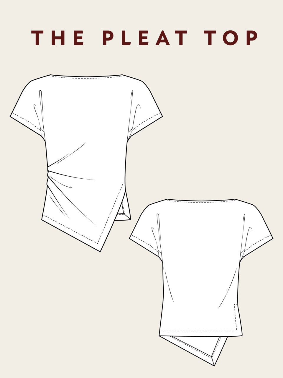 Confident Beginner: Pleat Top, September 5