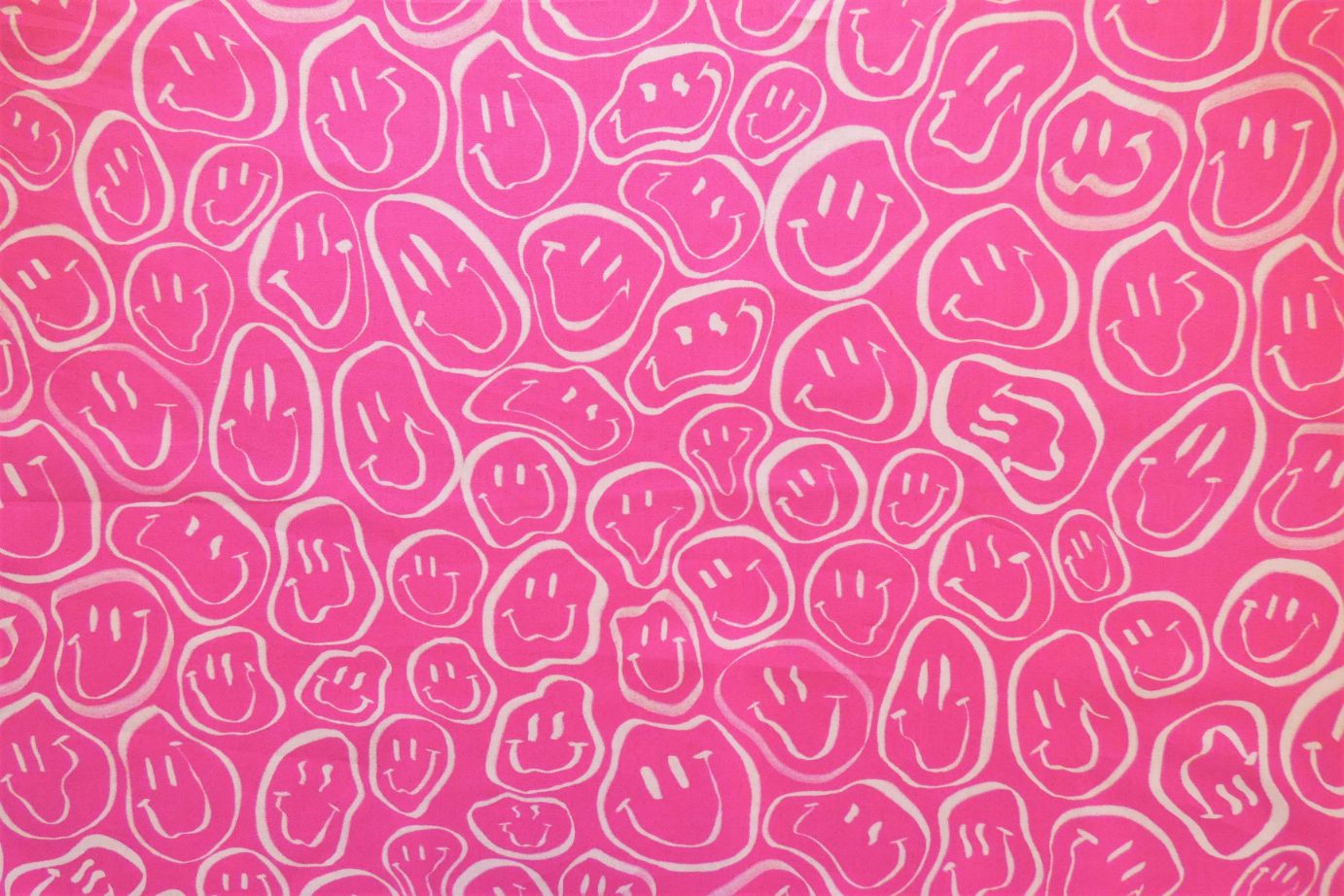 Cotton Lawn - Retro Smiley