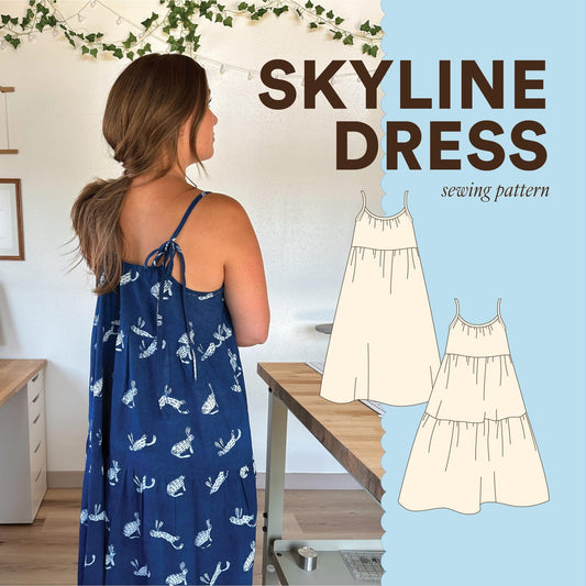 Syd Graham Patterns Skyline Dress - PDF Pattern