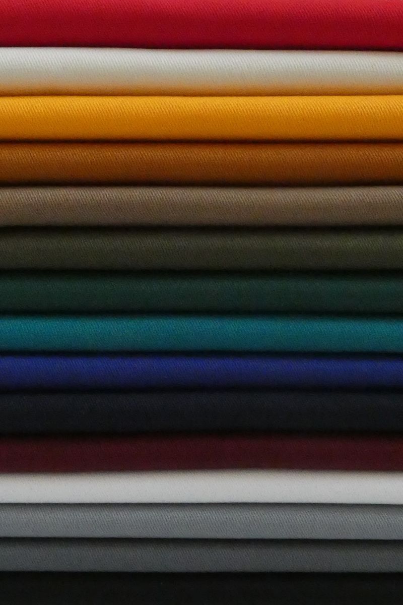 Oeko-Tex Sustainable Cotton Drill (4 colors)