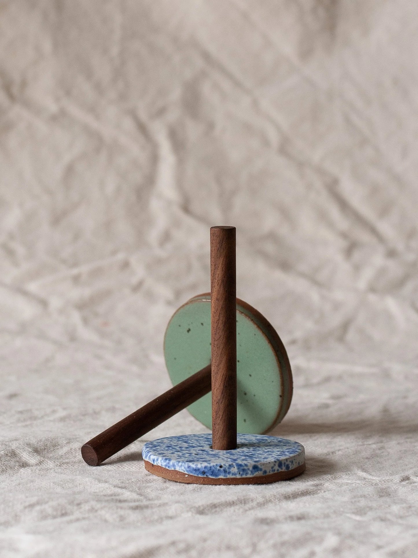 Set of 4 Pattern Weights with Stand