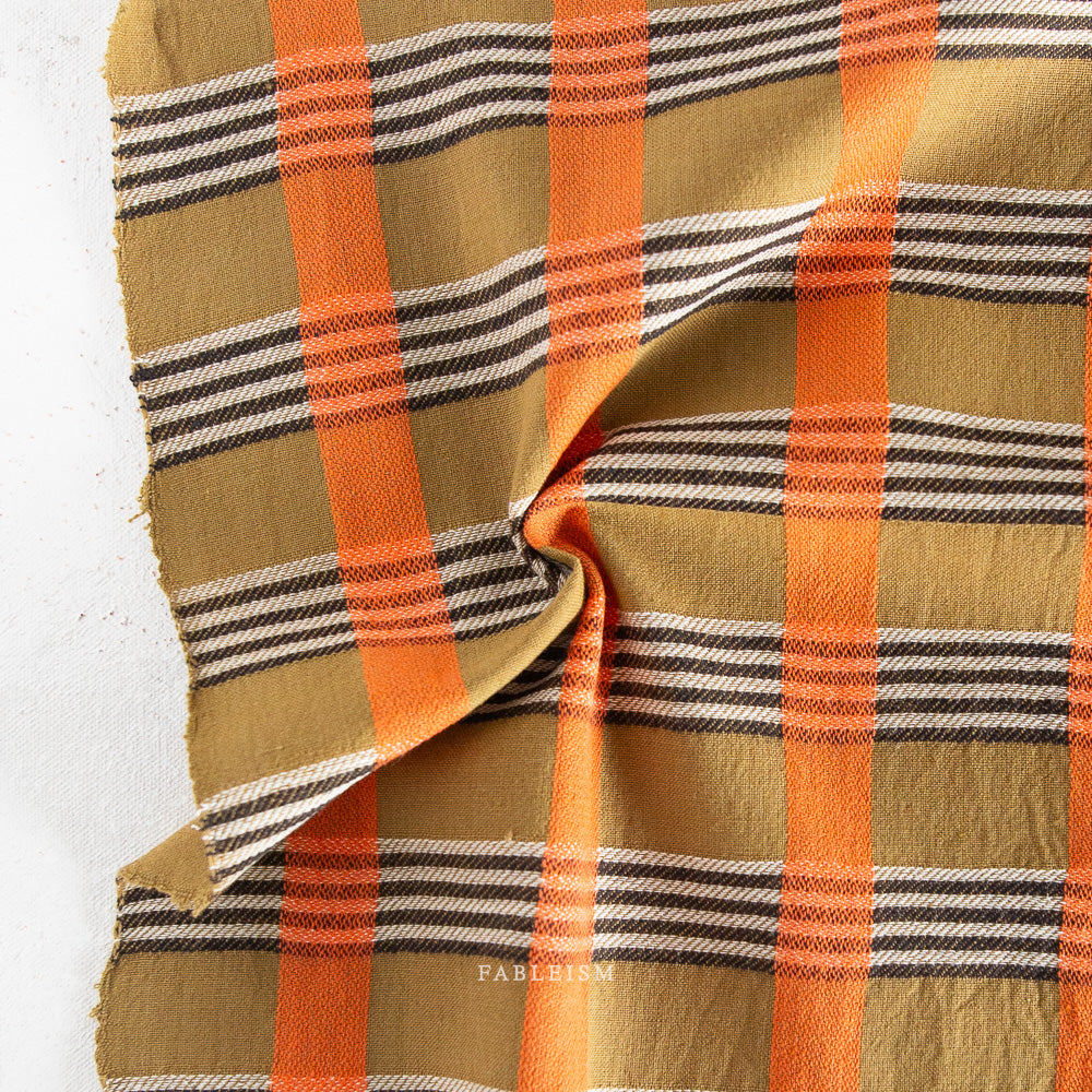 Swedish Holiday - Carl Weave in Olive