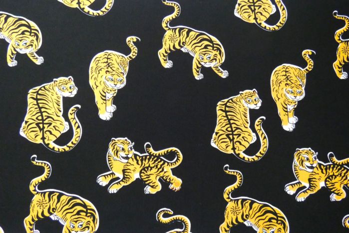 Viscose Challis Lawn - Tigeriffic