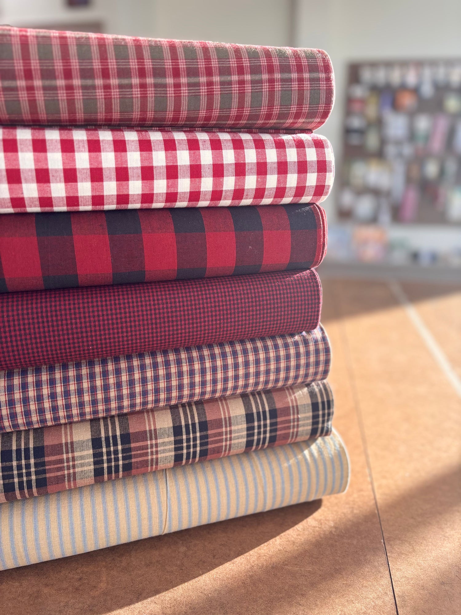 Yarn-Dyed Cotton Homespuns