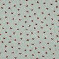 Floral Cotton Pointelle - Mint