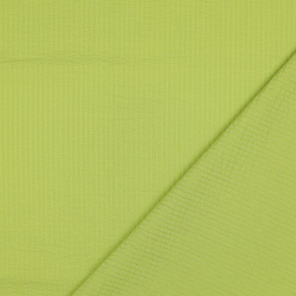 Cotton Seersucker - Lime