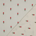 Embroidered Double Gauze - Rosy