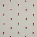 Embroidered Double Gauze - Rosy