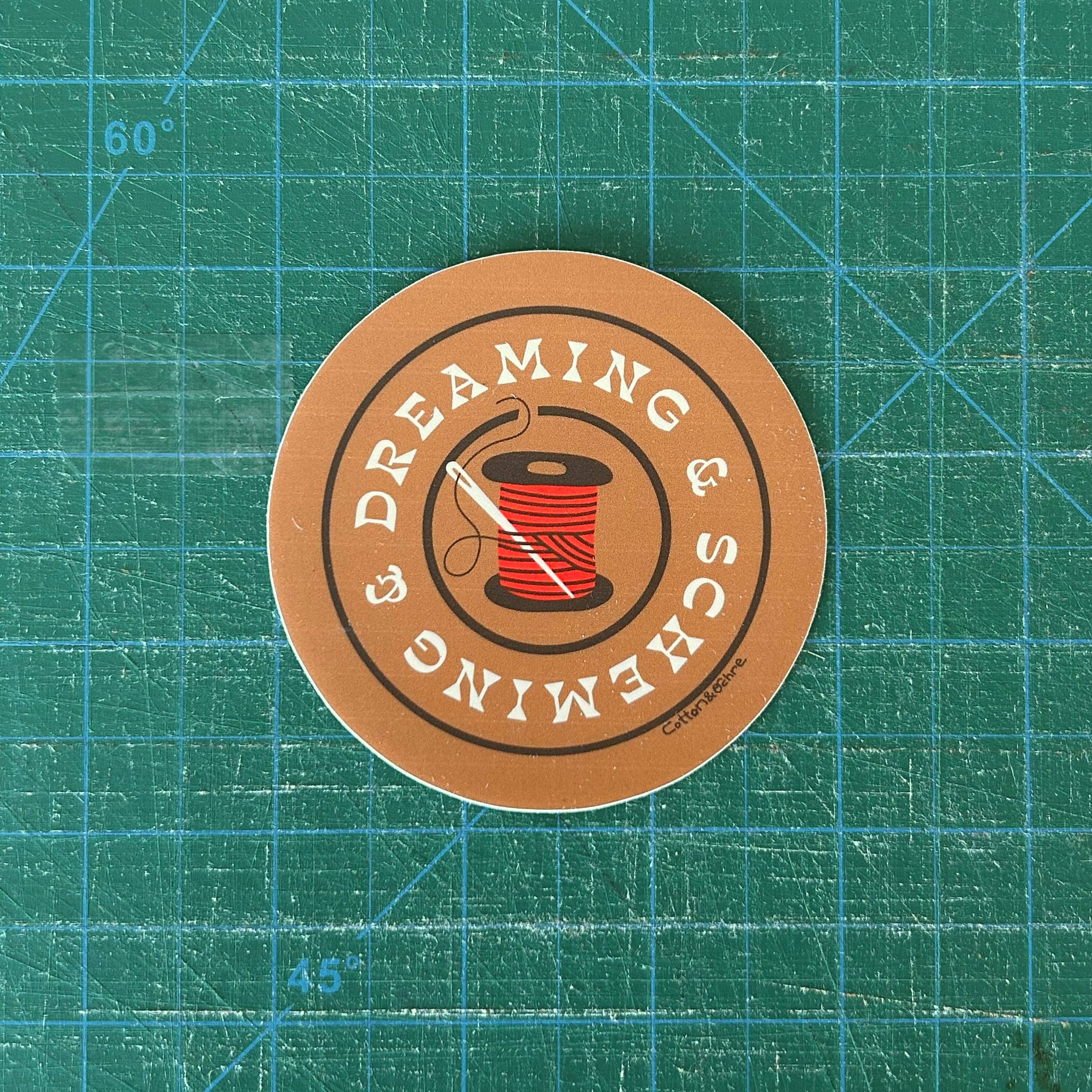 Dreaming & Scheming Sticker