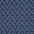 Embroidered Double Gauze - Petite Blue