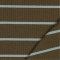 Ribbed Yarn-Dyed Stripe - Olive & Mint