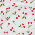 Cotton Double Gauze - Cherry Bowl