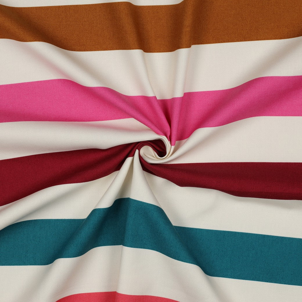 Canvas Stripes - Multi (OEKO-TEX Standard 100)