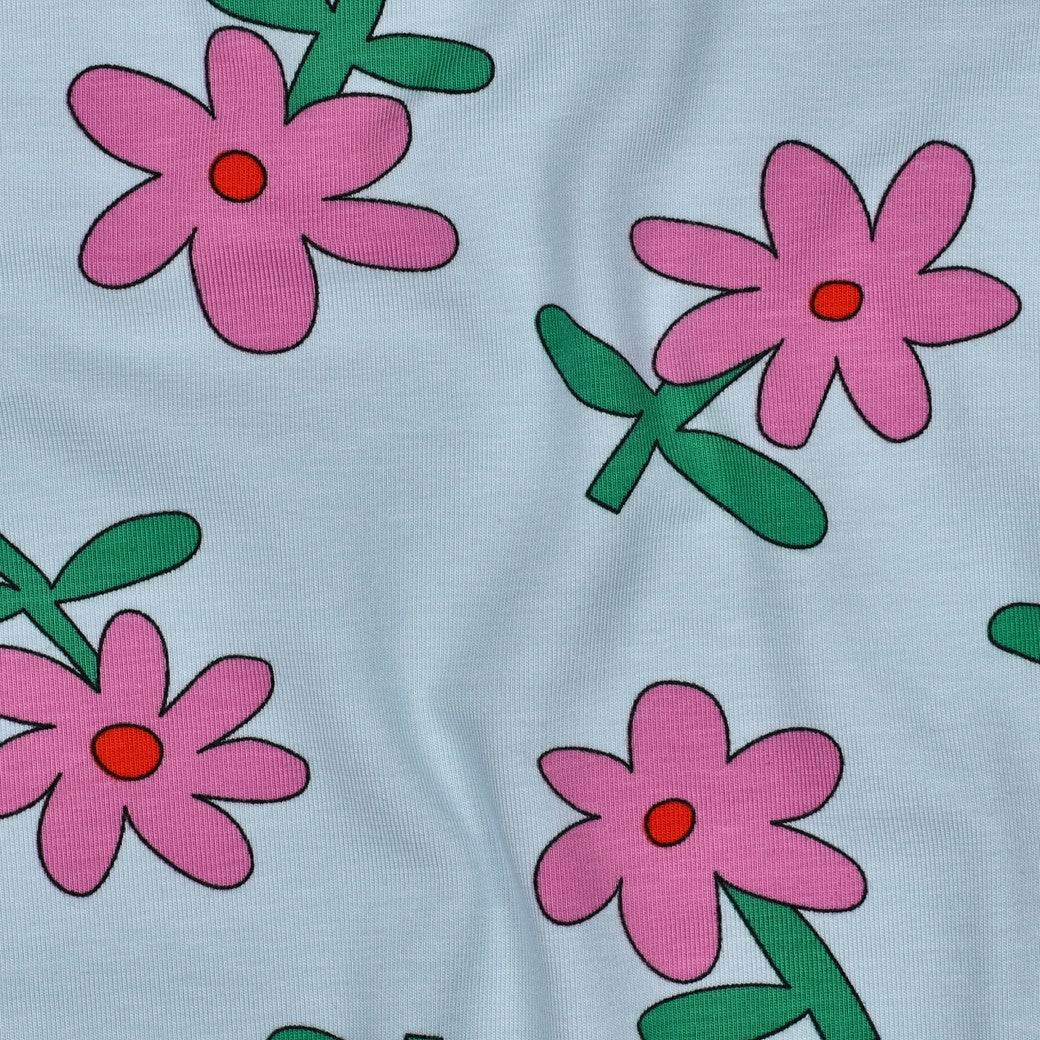 Cotton Jersey - Flower Doodle