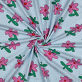 Cotton Jersey - Flower Doodle