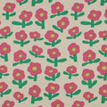 Cozy Rib Knit - Pink Posies