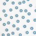 Blue Daisy Small 5/8" Buttons