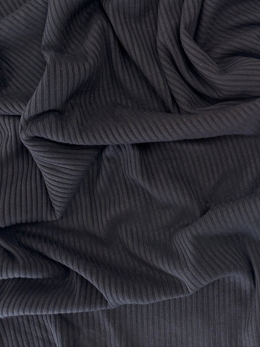 Deadstock Cozy Rib - Black