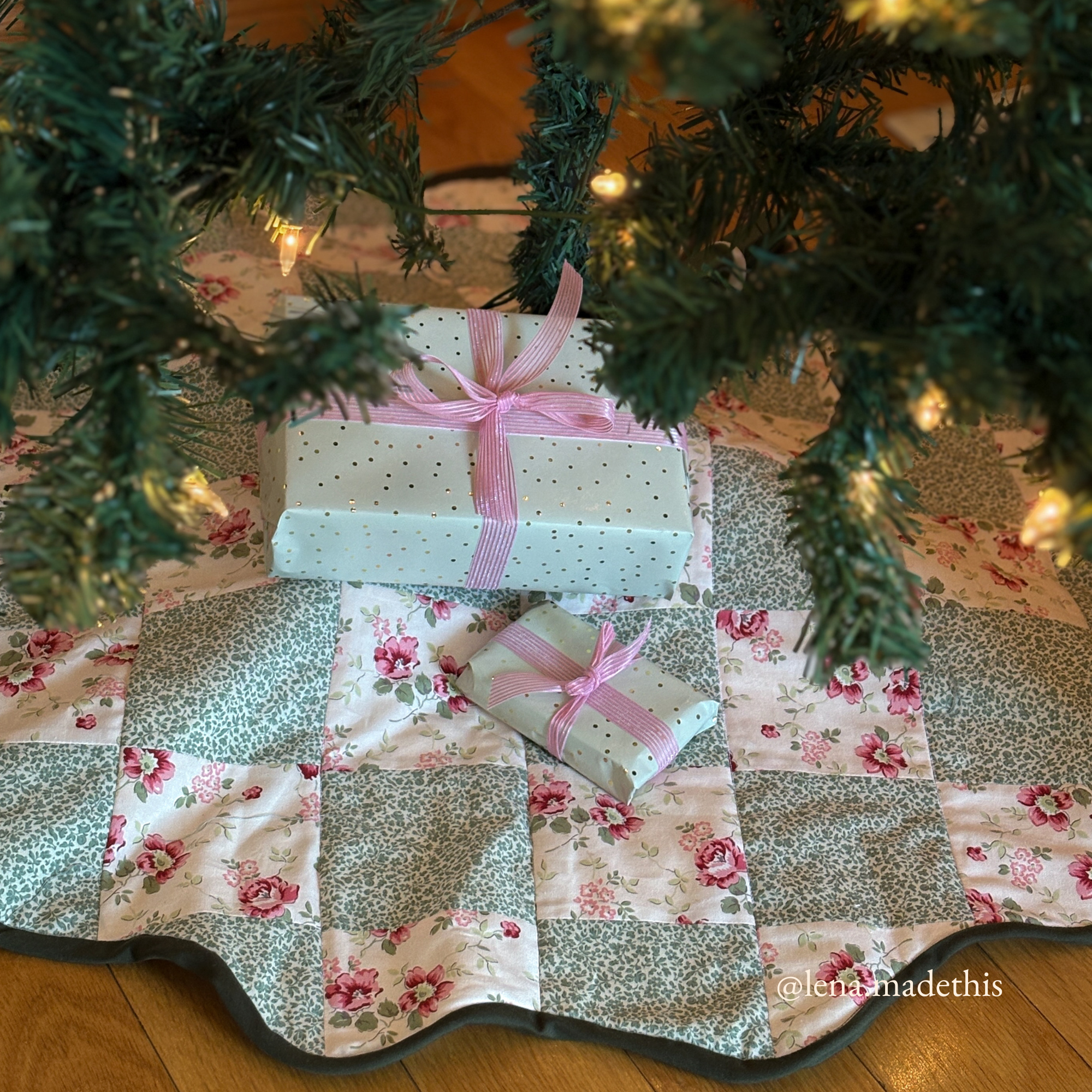 Syd Graham Patterns Connie Tree Skirt - PDF Pattern