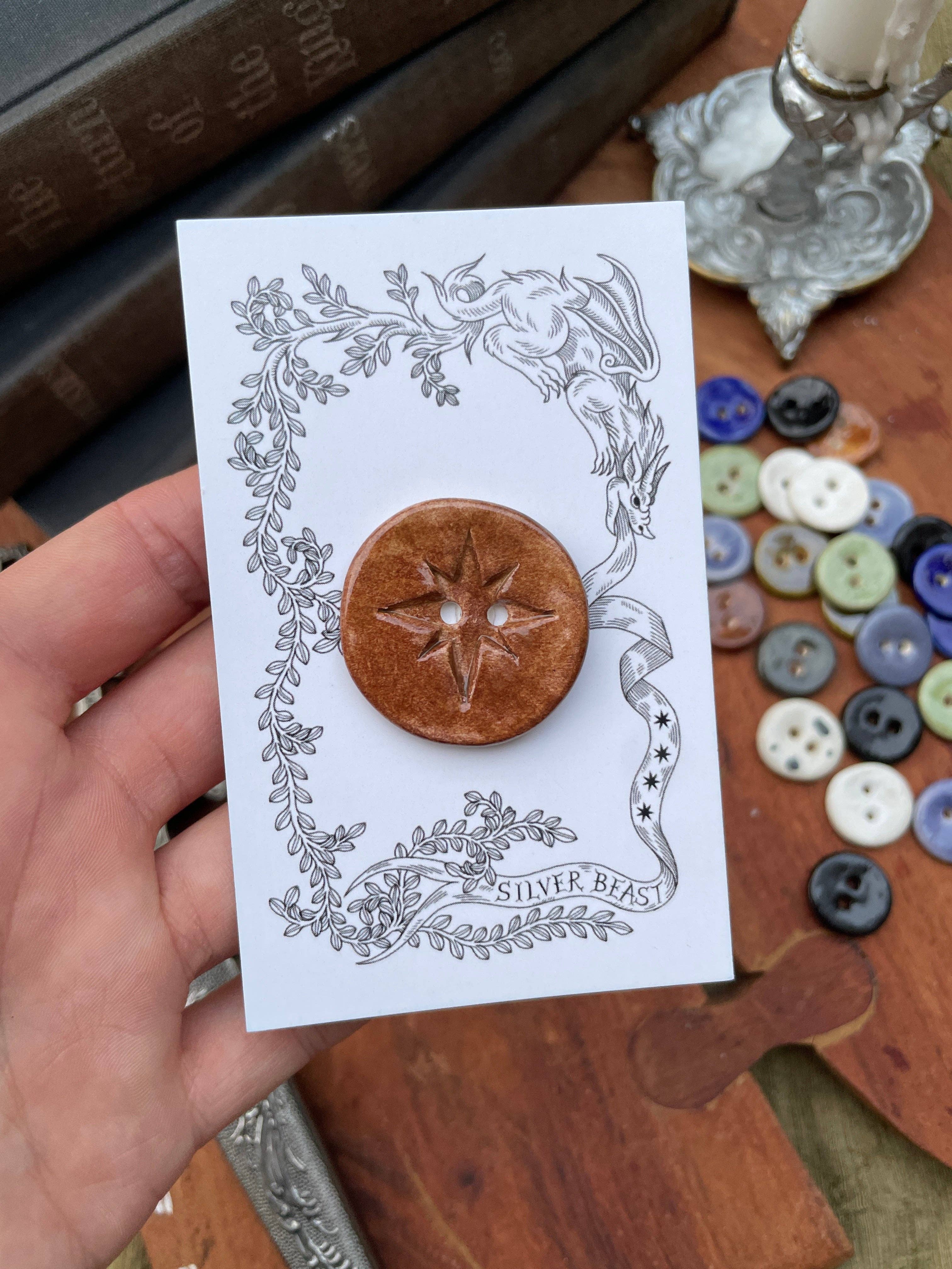 30mm Jumbo Star Button