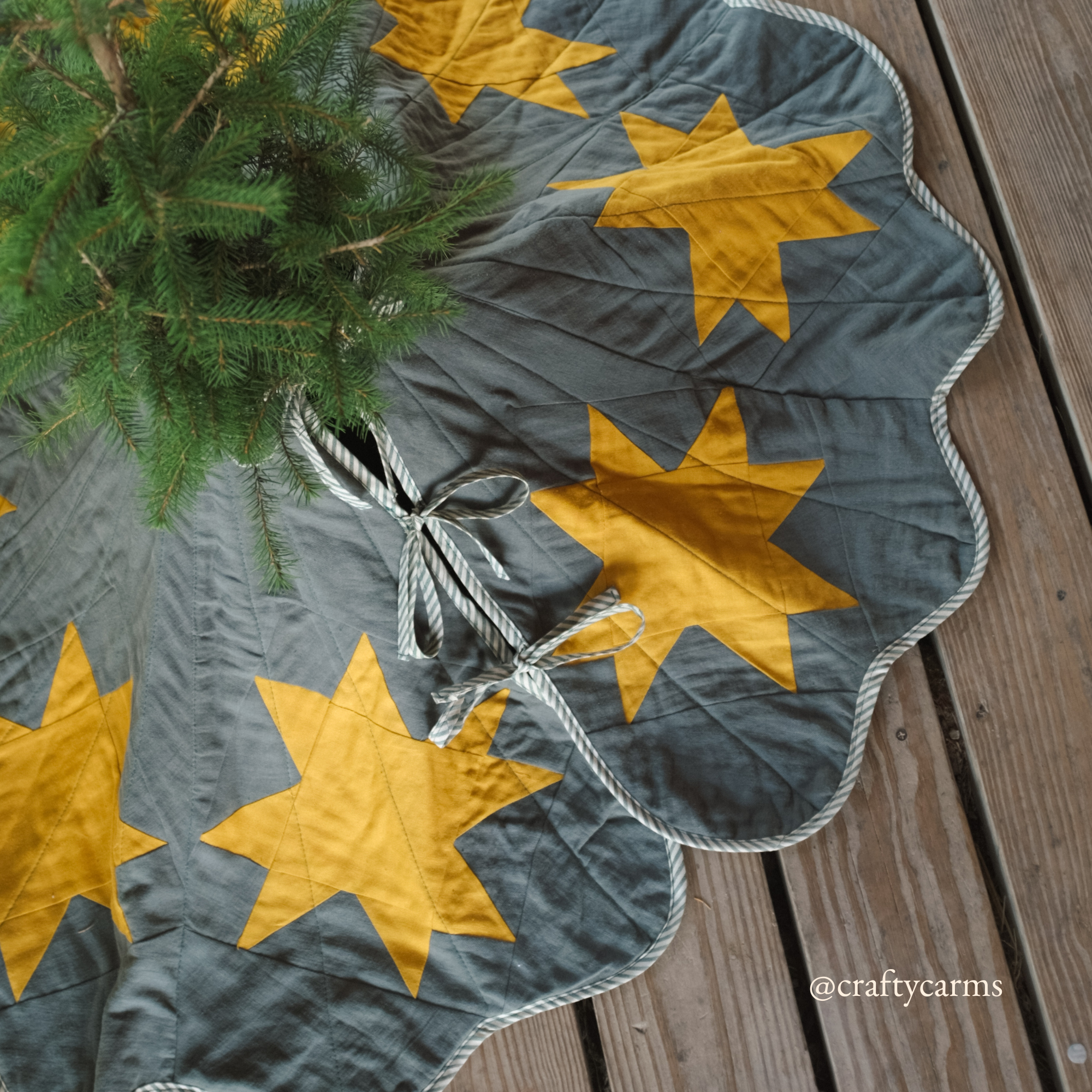 Syd Graham Patterns Connie Tree Skirt - PDF Pattern