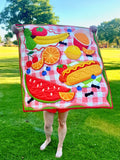 Picnic Whole Cloth Quilt Kit – Beginner Sewing Kit