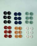 Amber 3/4" Corozo Nut Buttons