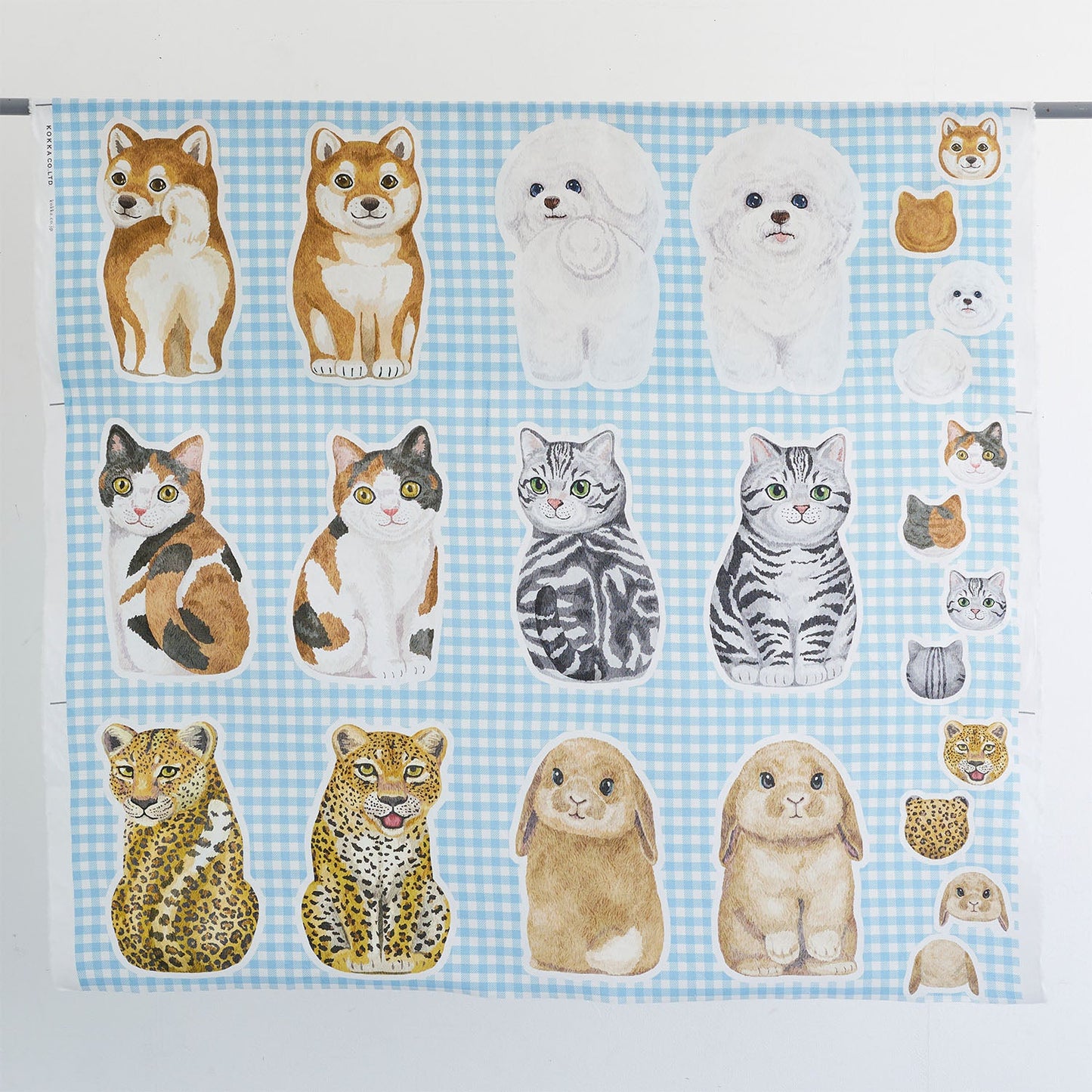 Kokka - Home Deco Turn Around Animals Panel