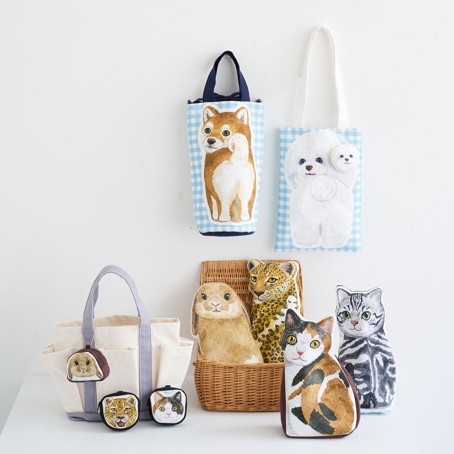 Kokka - Home Deco Turn Around Animals Panel
