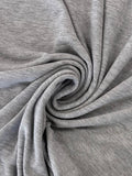 Deadstock Hacci Sweater Knit - Heather Grey