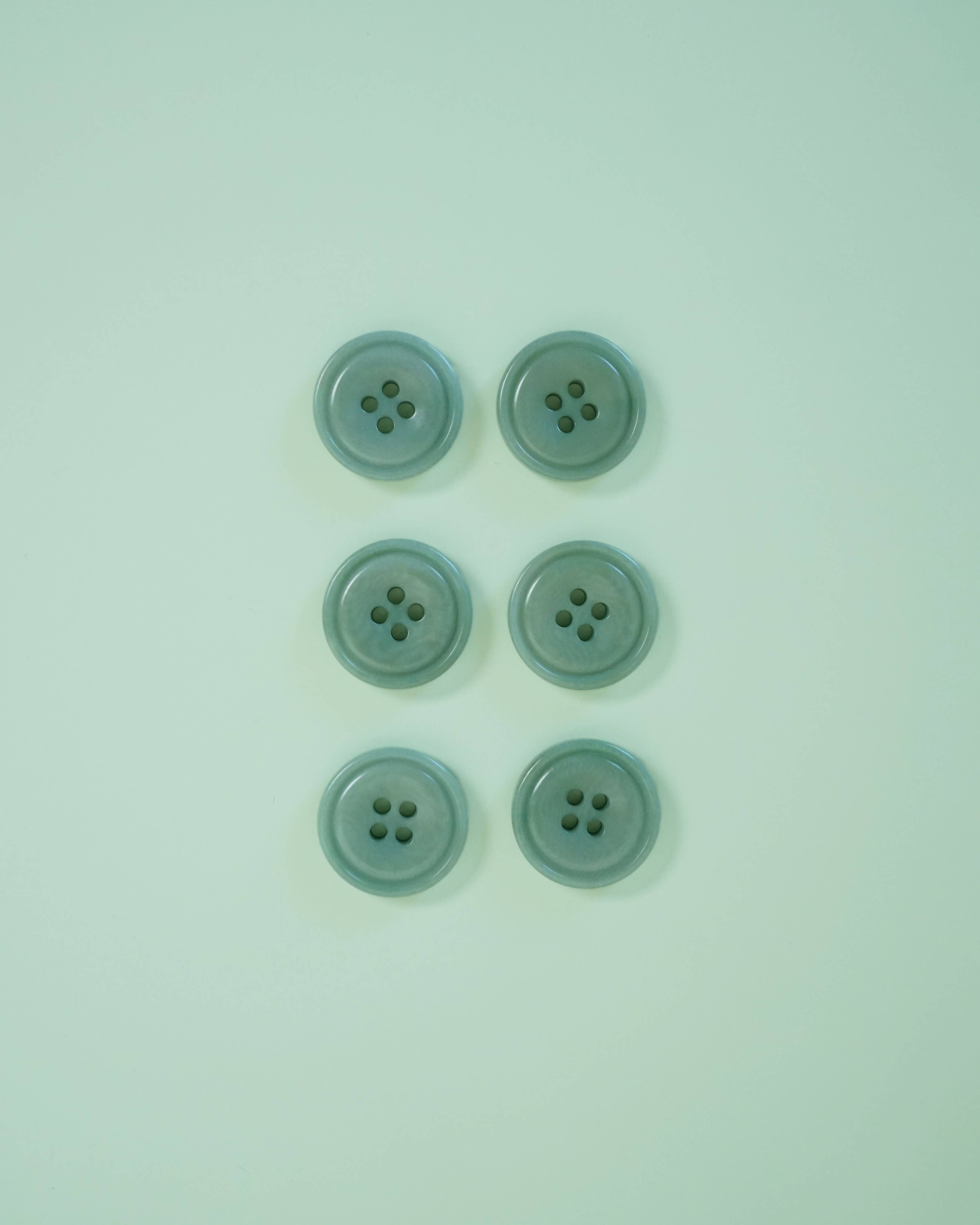 Jadite 3/4" Corozo Nut Buttons
