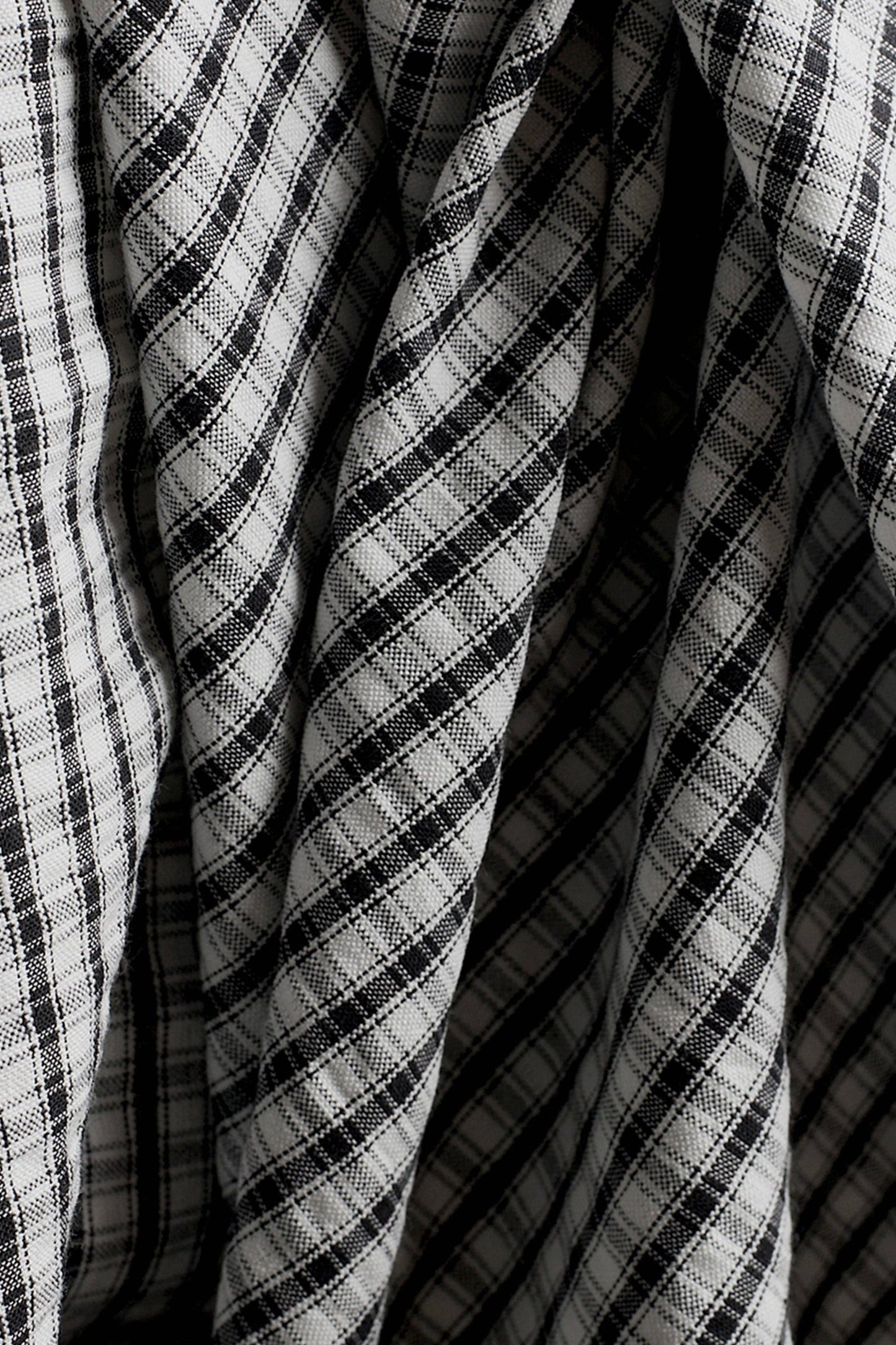 Fabric "Seersucker Deep Charcoal"