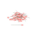 Bohin Pink Star Head Pins - Set of 100