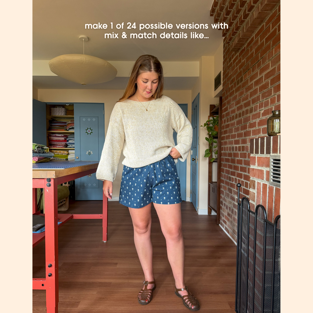 Syd Graham Patterns Avenue Shorts - PDF Pattern