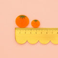 Orange Heirloom Tomato Small 5/8" Buttons