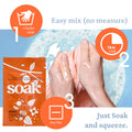 Minisoak Laundry Soap - Single Use Sachet (Travel Size)