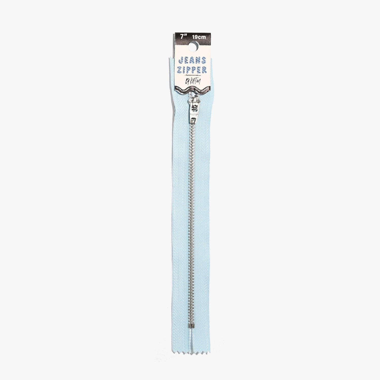 7.5" Jeans Zipper - Various Colors