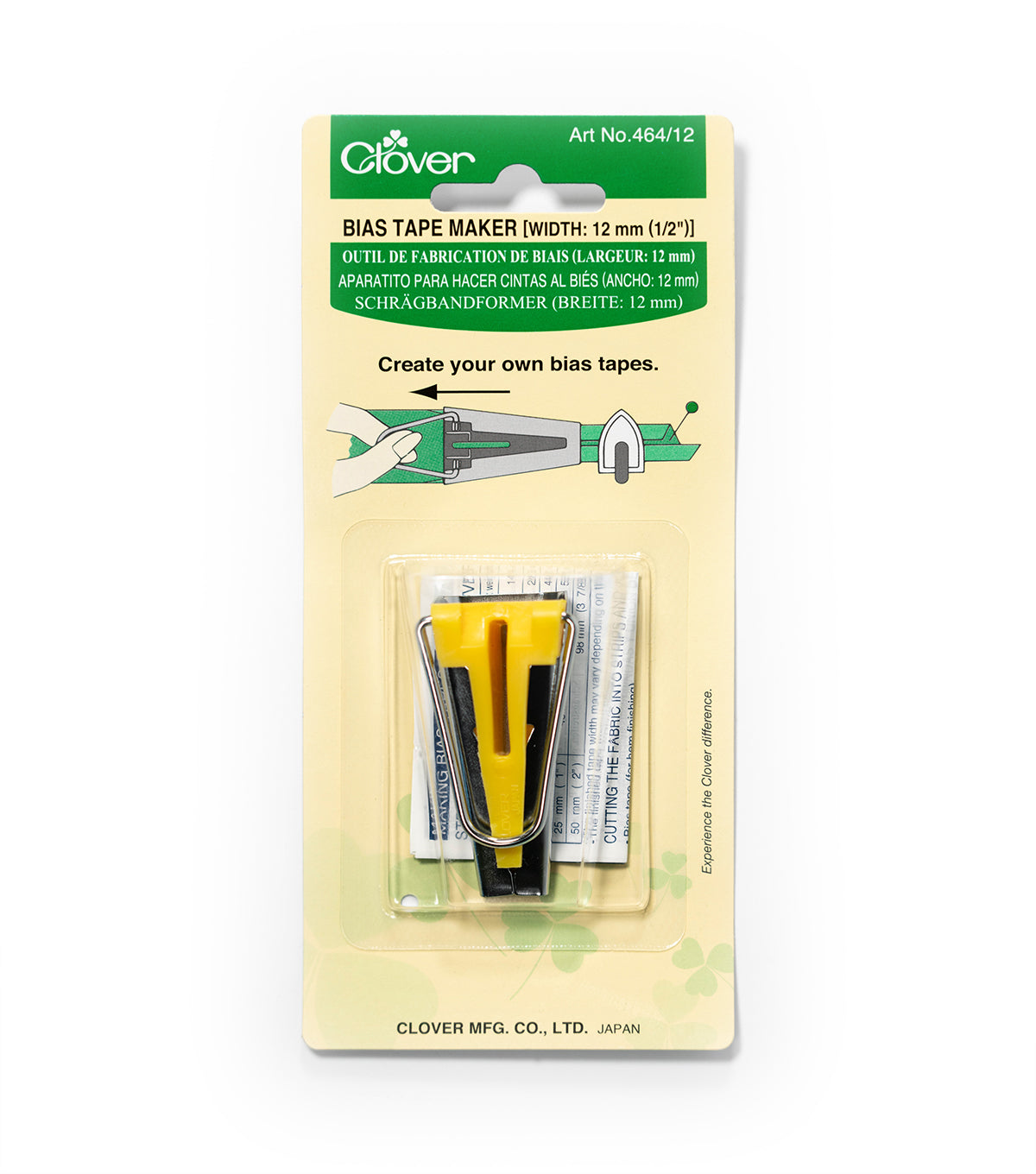 Clover 1/2" Bias Tape Maker