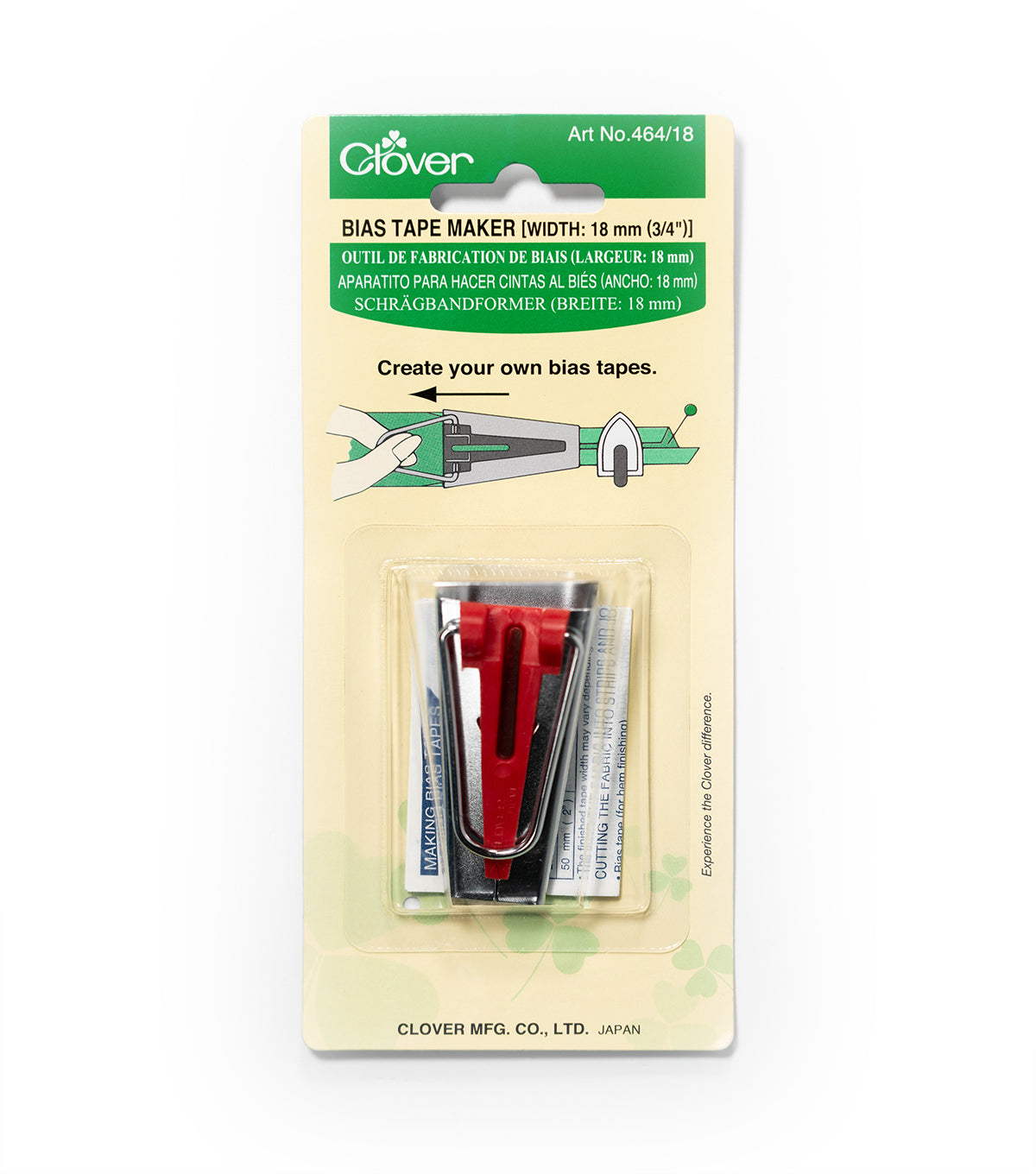 Clover 3/4" Bias Tape Maker