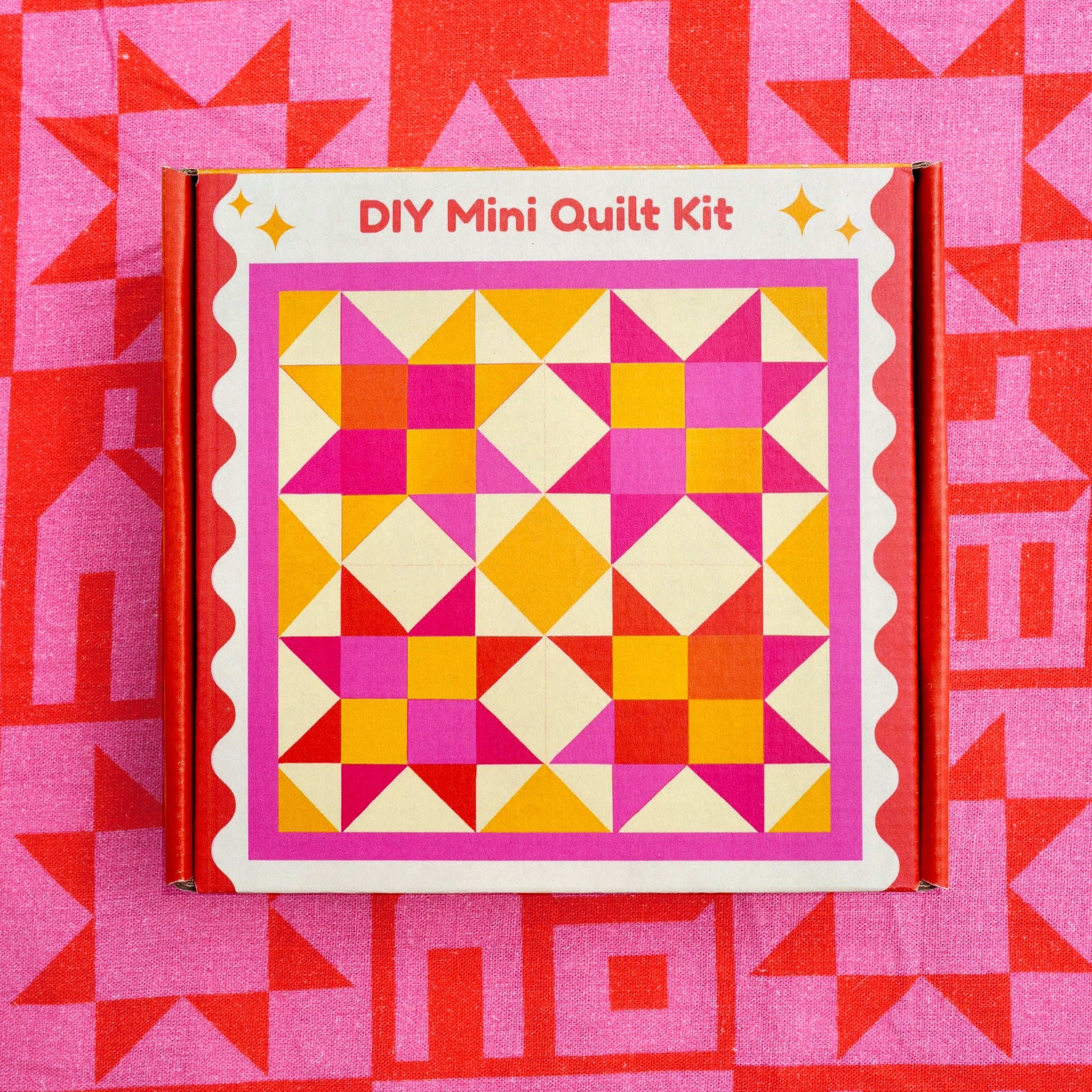 Mini Quilt Kit - Pink
