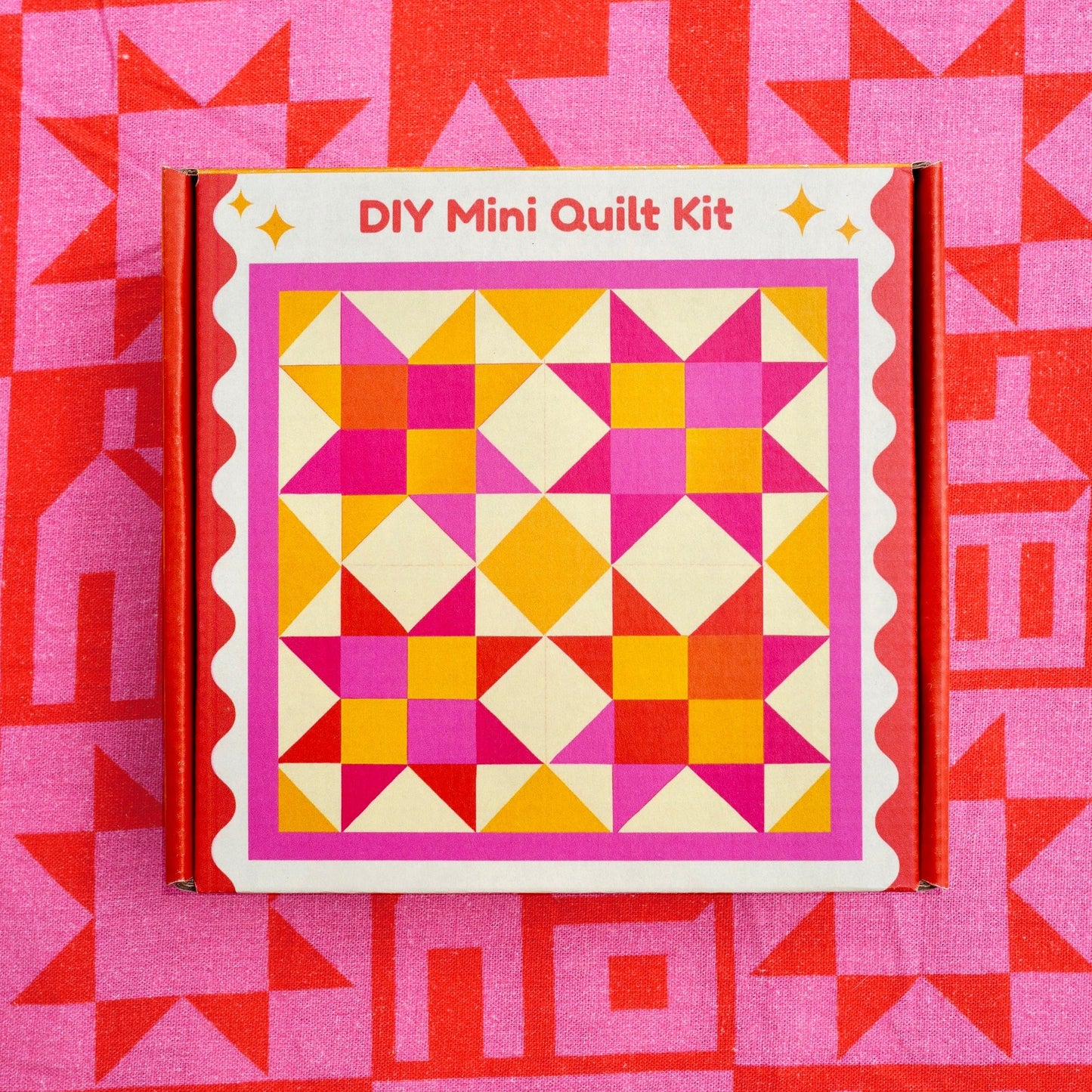 Mini Quilt Kit - Pink