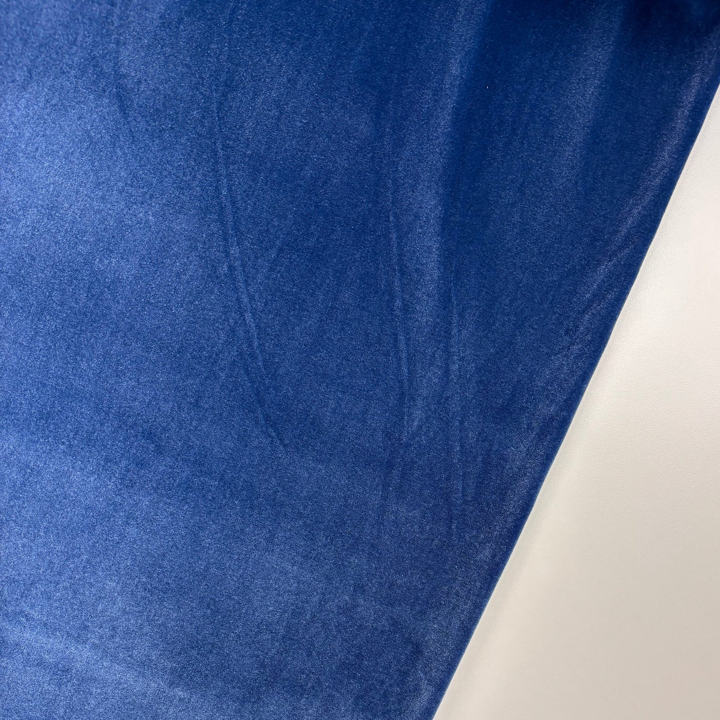 Deadstock Stretch Velvet - Grey Blue