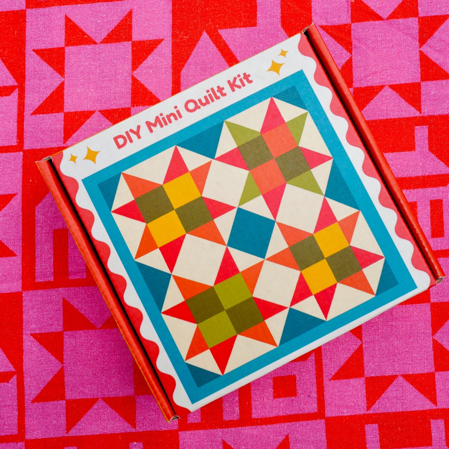 Mini Quilt Kit - Turquoise