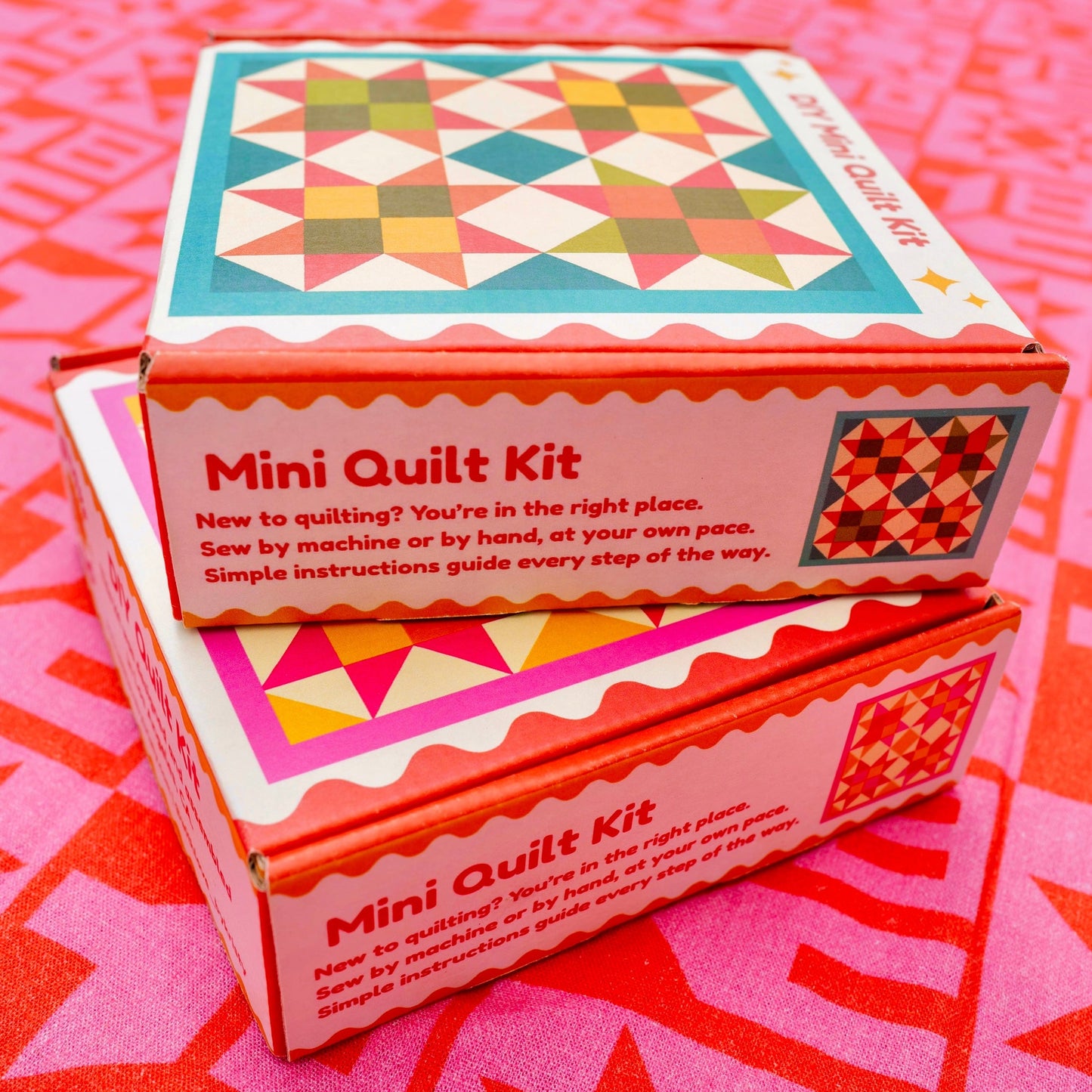 Mini Quilt Kit - Turquoise