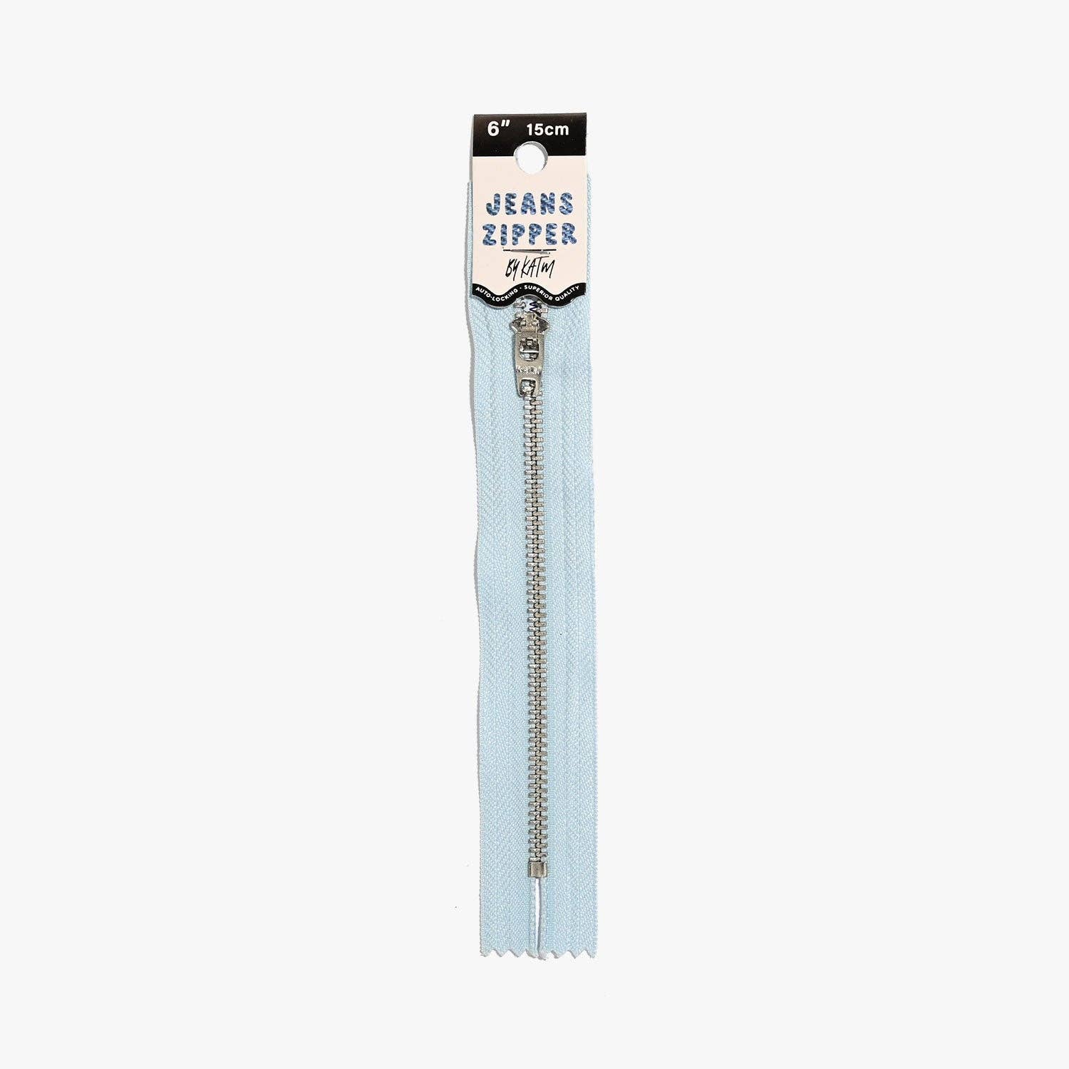 7.5" Jeans Zipper - Various Colors