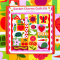 Beginner Quilt Kit - Garden Charms Quilt Kit - Pink