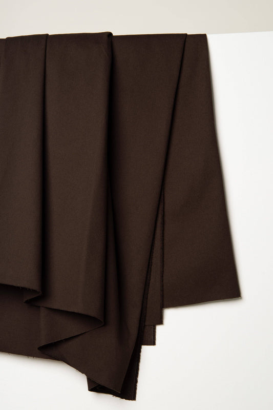 Lightweight Gabardine - Oat Chocolate