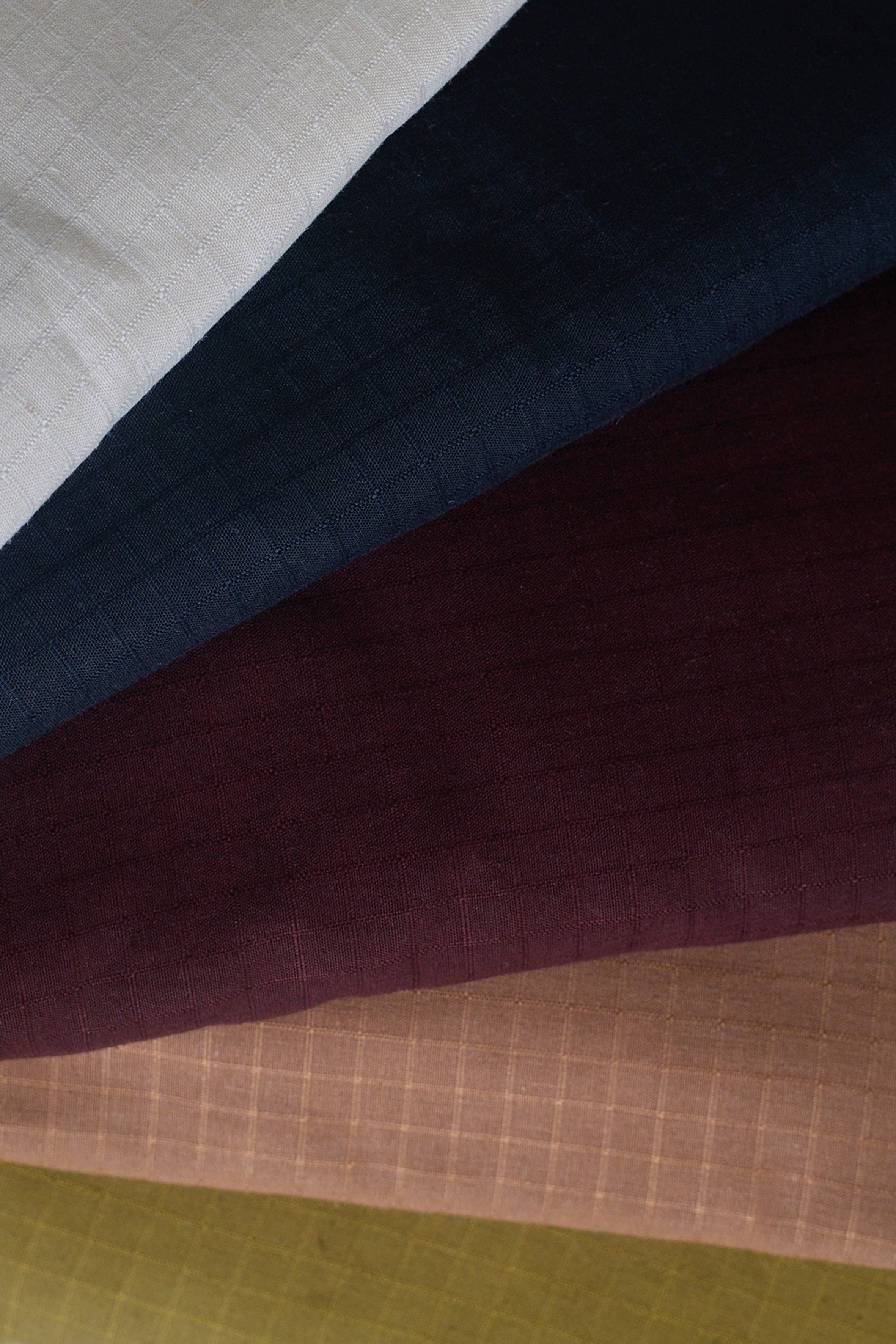 Little Tile Linen Viscose Blend - Pecan Pie