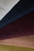 Little Tile Linen Viscose Blend - Pecan Pie