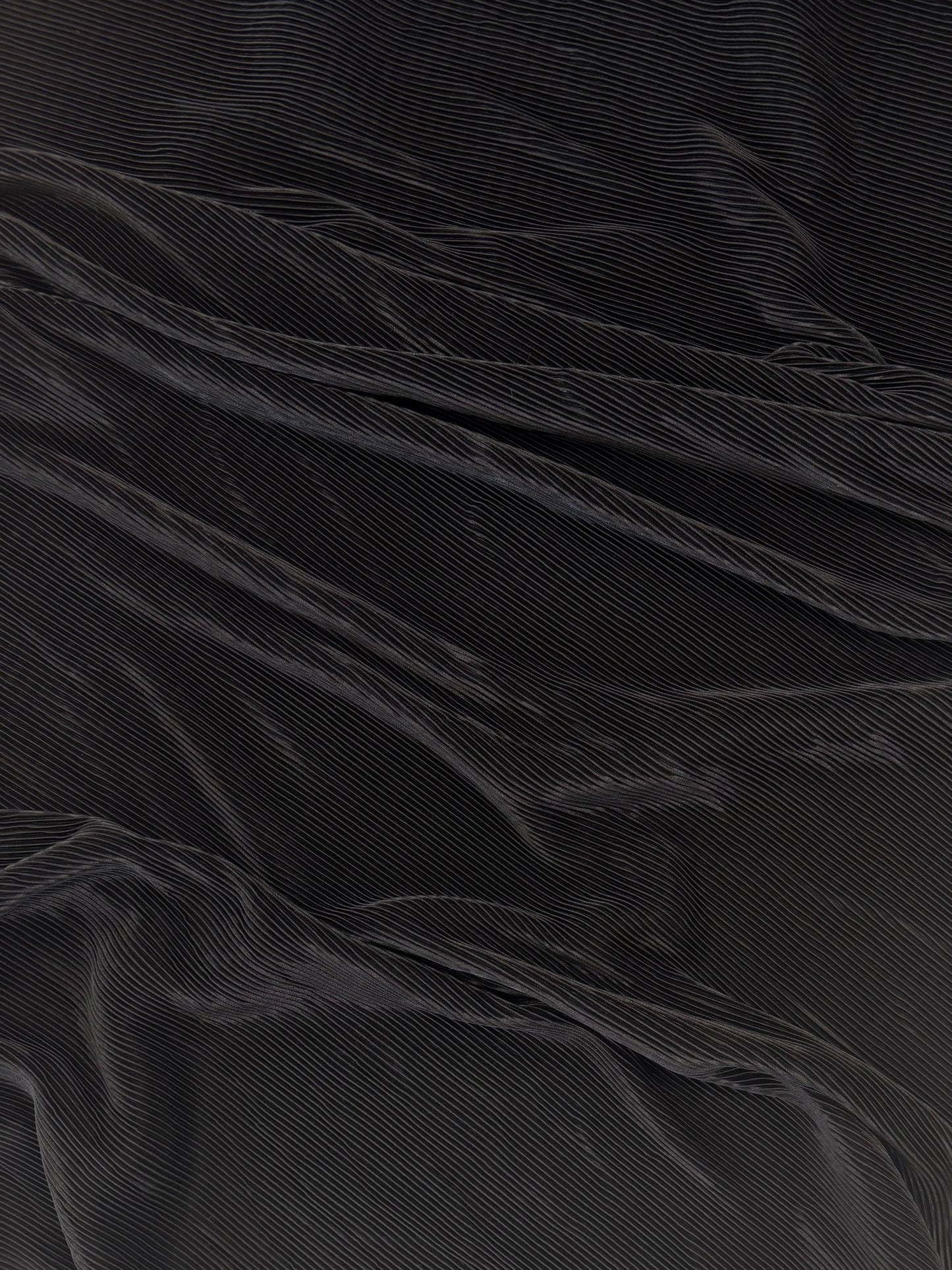 Deadstock Black Plissé